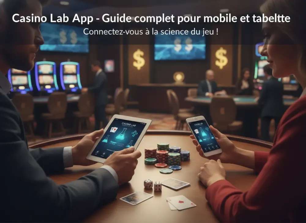 Casino lab app - Guide complet pour mobile et tablette
