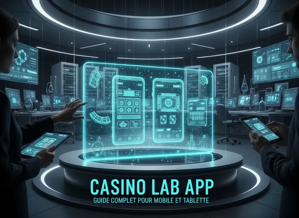 Casino lab app - Guide complet pour mobile et tablette