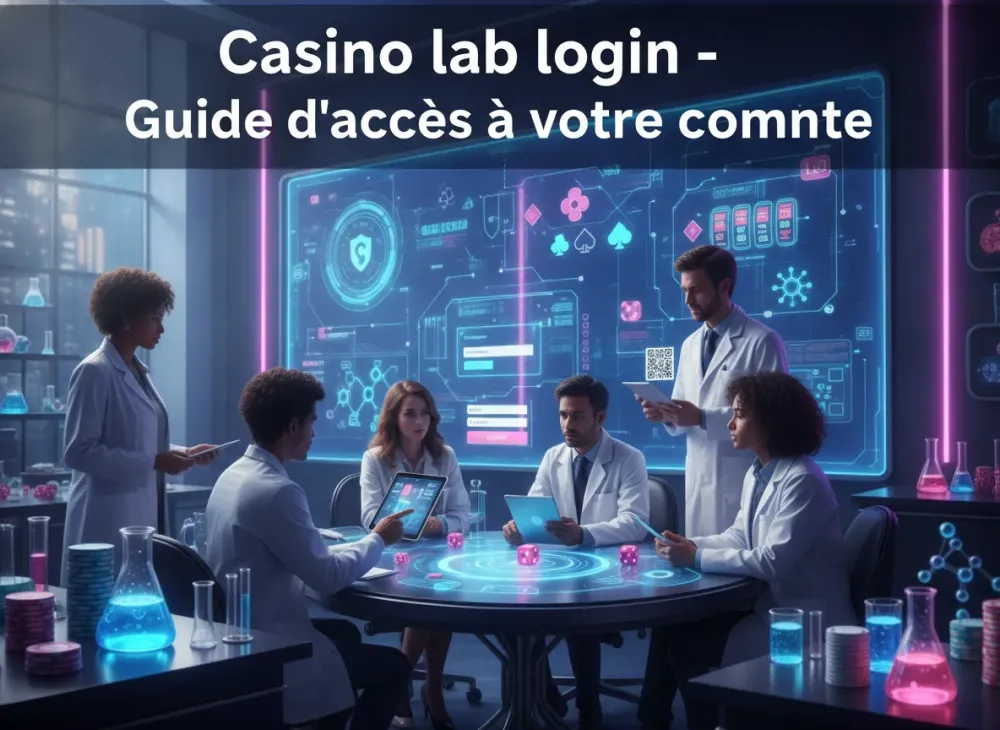 Casino lab login - Guide d'accès à votre compte